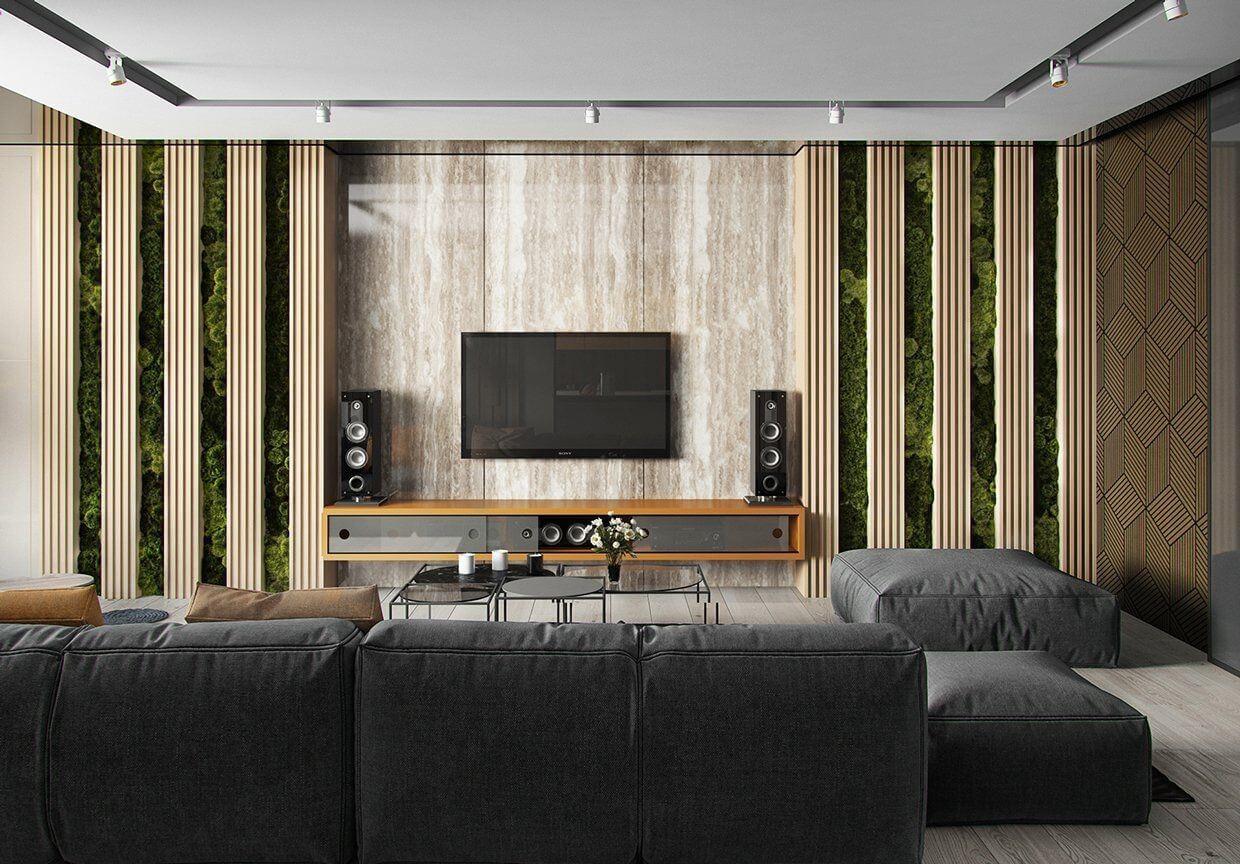 35+ Stylish LED TV Wall Panel Designs for Your Living Room