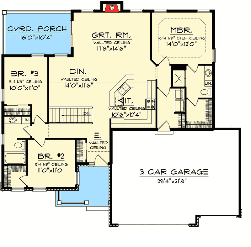 Affordable 3 Bedroom Ranch 89881AH Architectural Designs House Plans