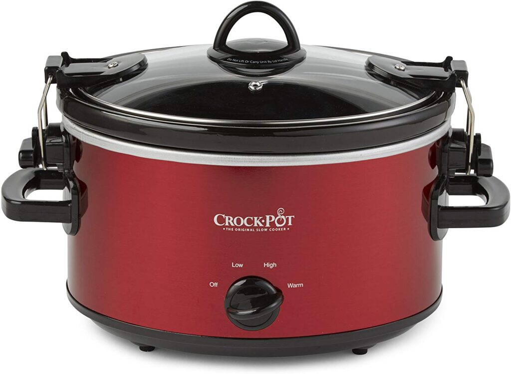 Small Size Slow Cooker - Crock-Pot 4-Quart Cook & Carry Slow Cooker