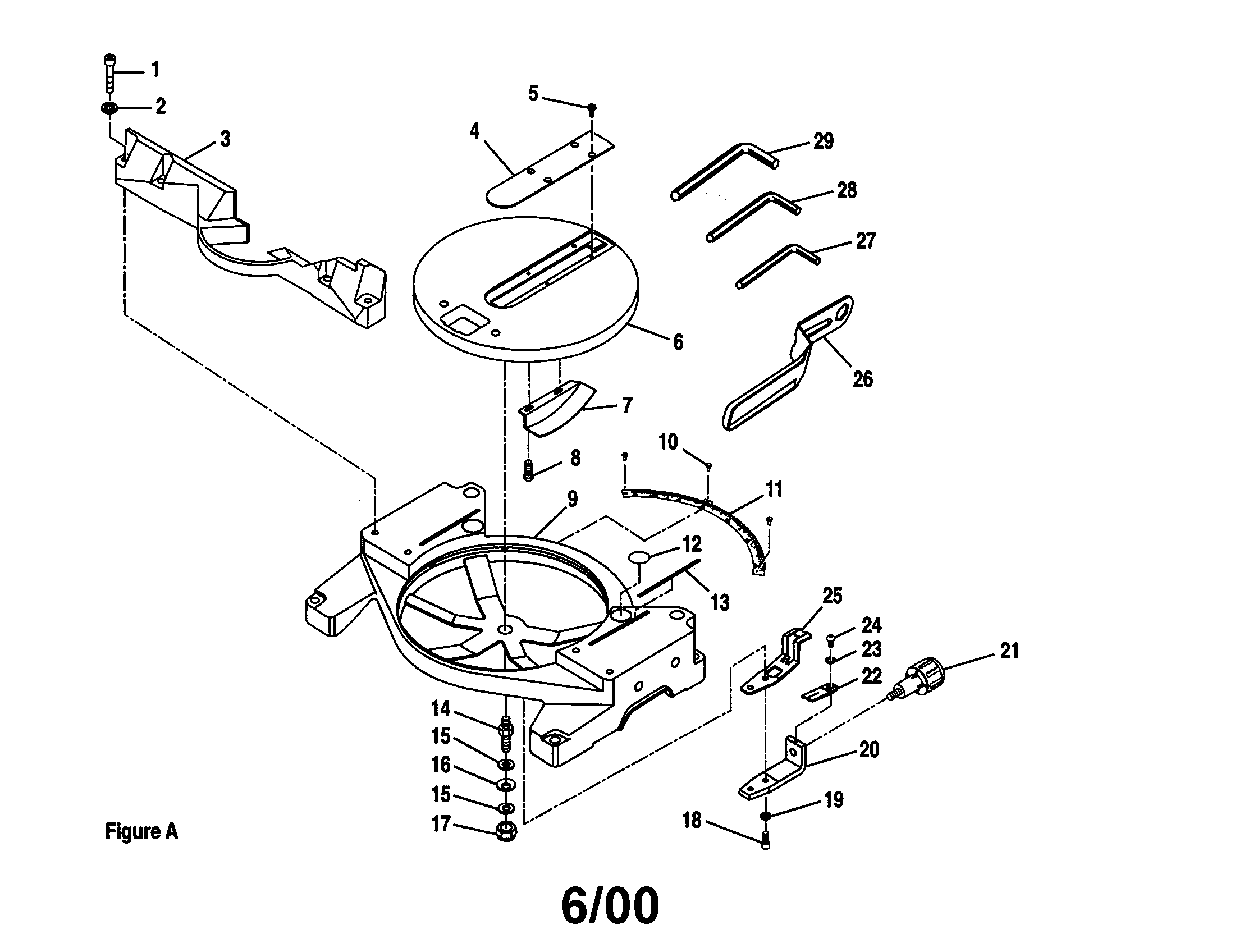 Craftsman Miter Saw Parts Diagram