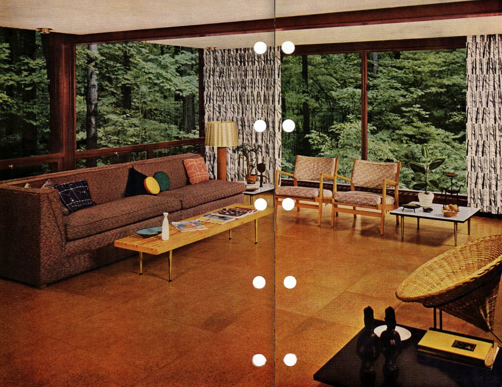 Mid Century Modern flooring 1956 edition, Better Homes & G… Flickr