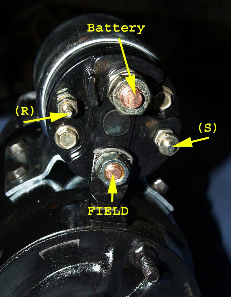 How To Wire A Gm Starter Solenoid