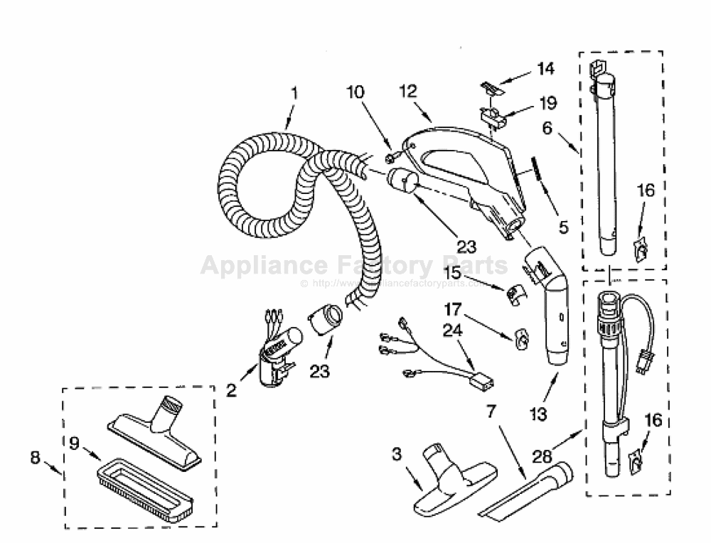 Kenmore 116.2331300 Parts | Vacuum Cleaners