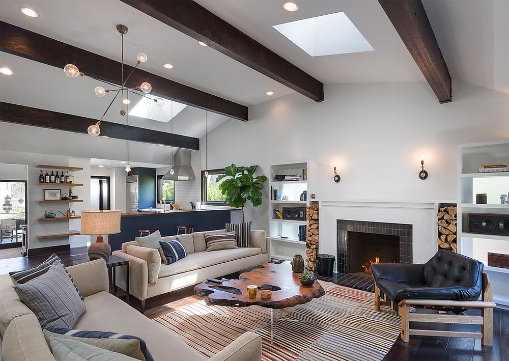 20+ Living Room Ceiling Beams