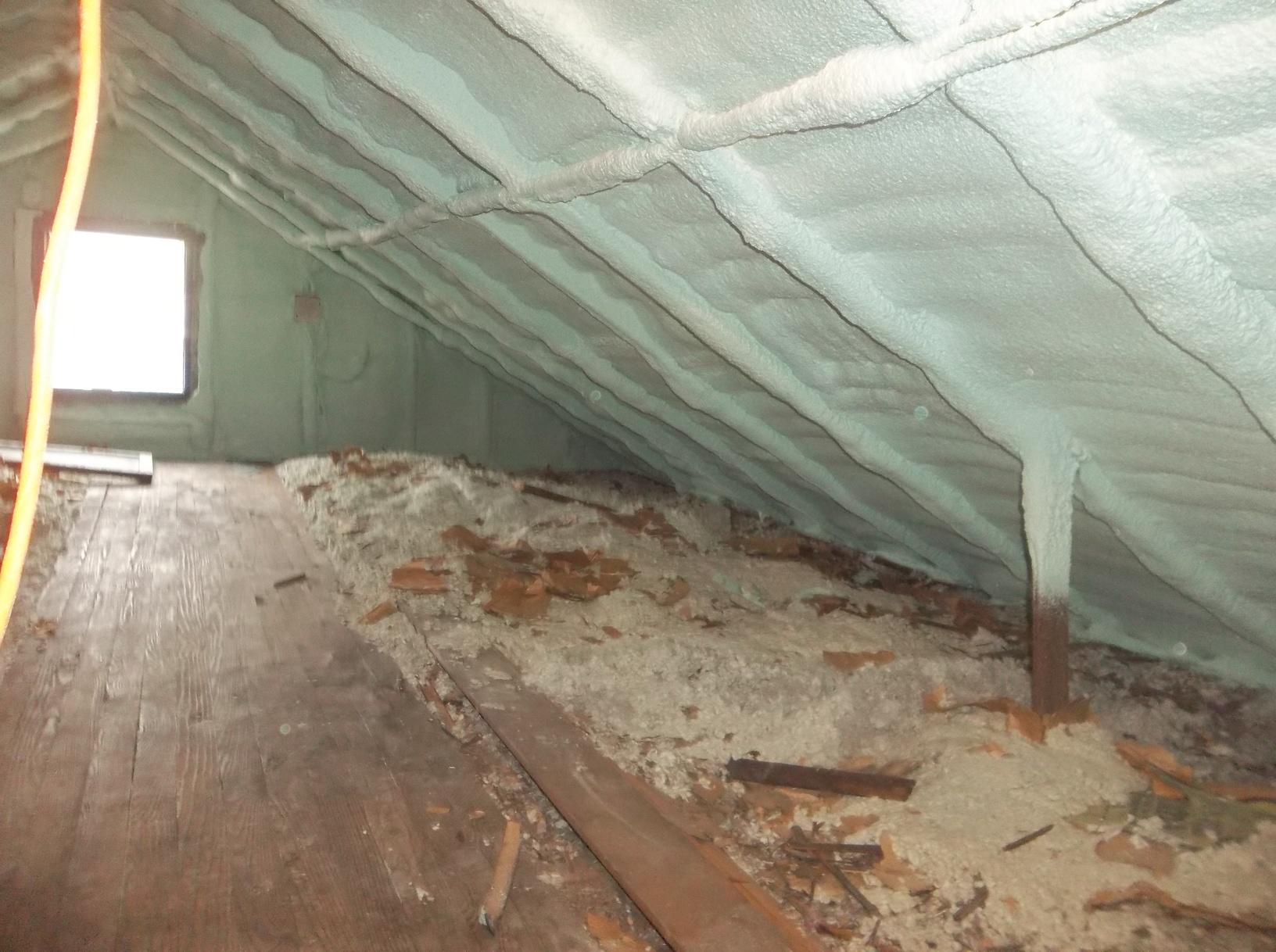 Insulation Services Spray Foam Attic Insulation In Ouaquaga, NY