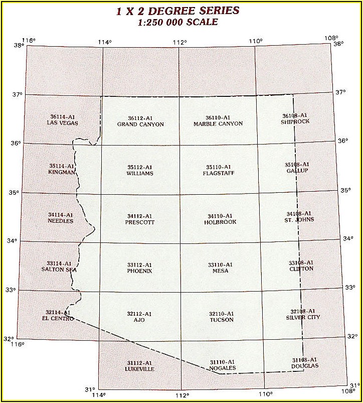 Topo Maps Arizona