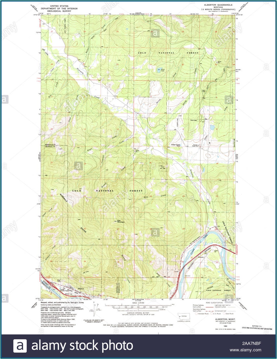 Usgs Topo Map Montana