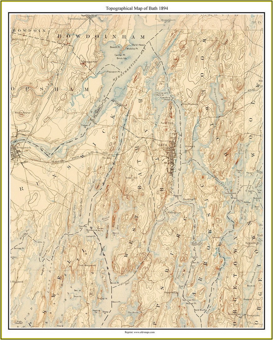 Usgs Topo Maps Maine