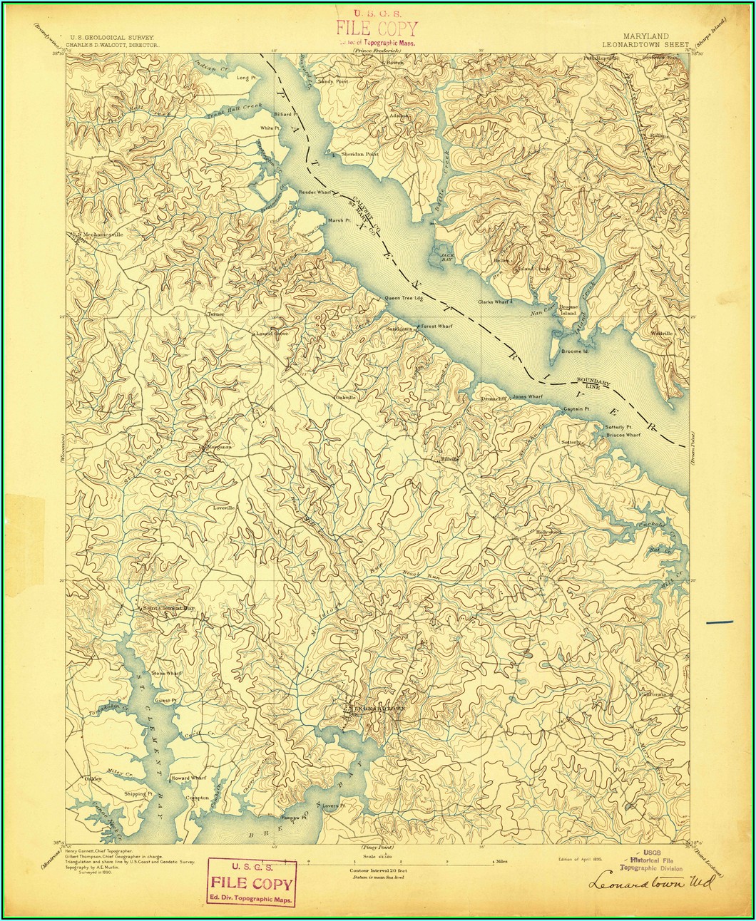 Usgs Topo Maps Maryland