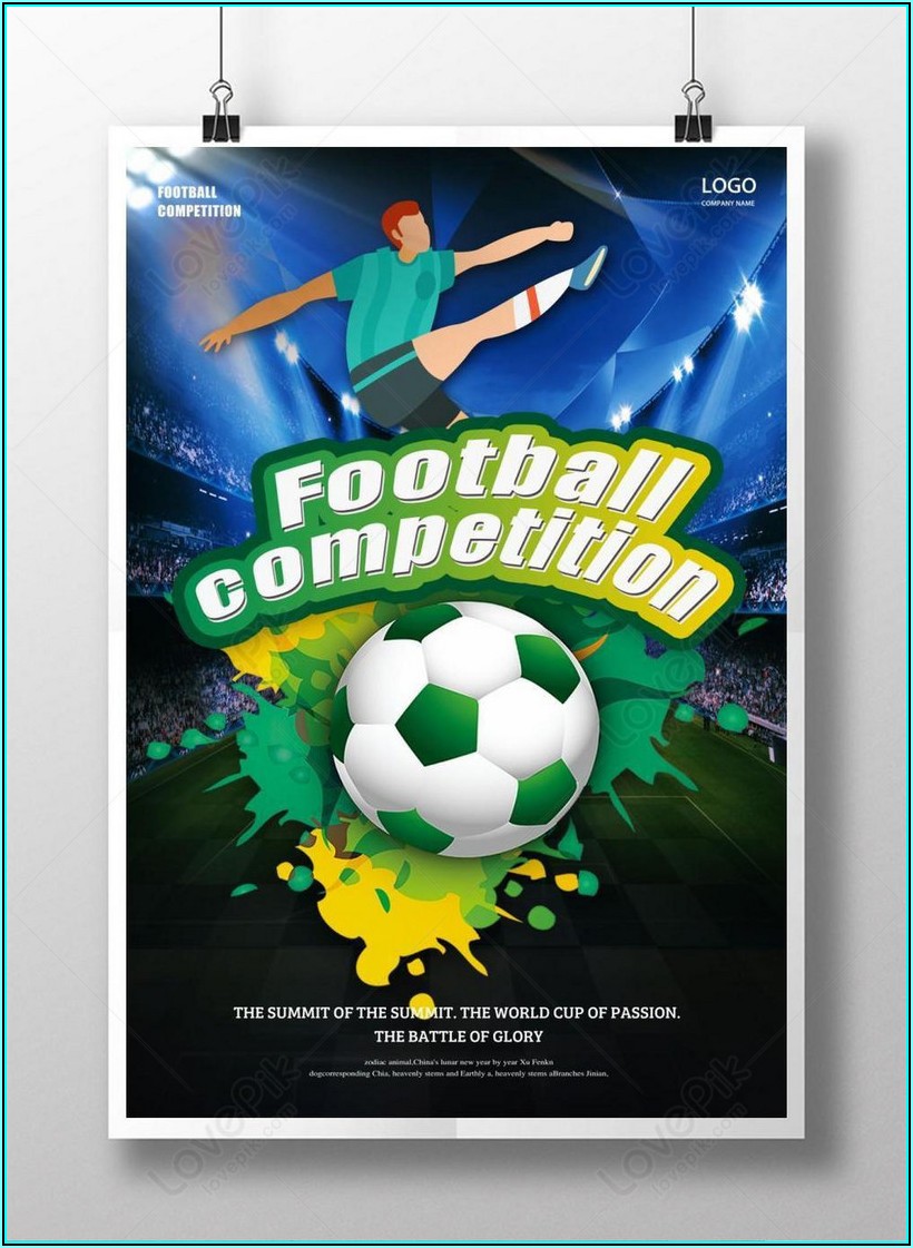 Football Poster Template Download