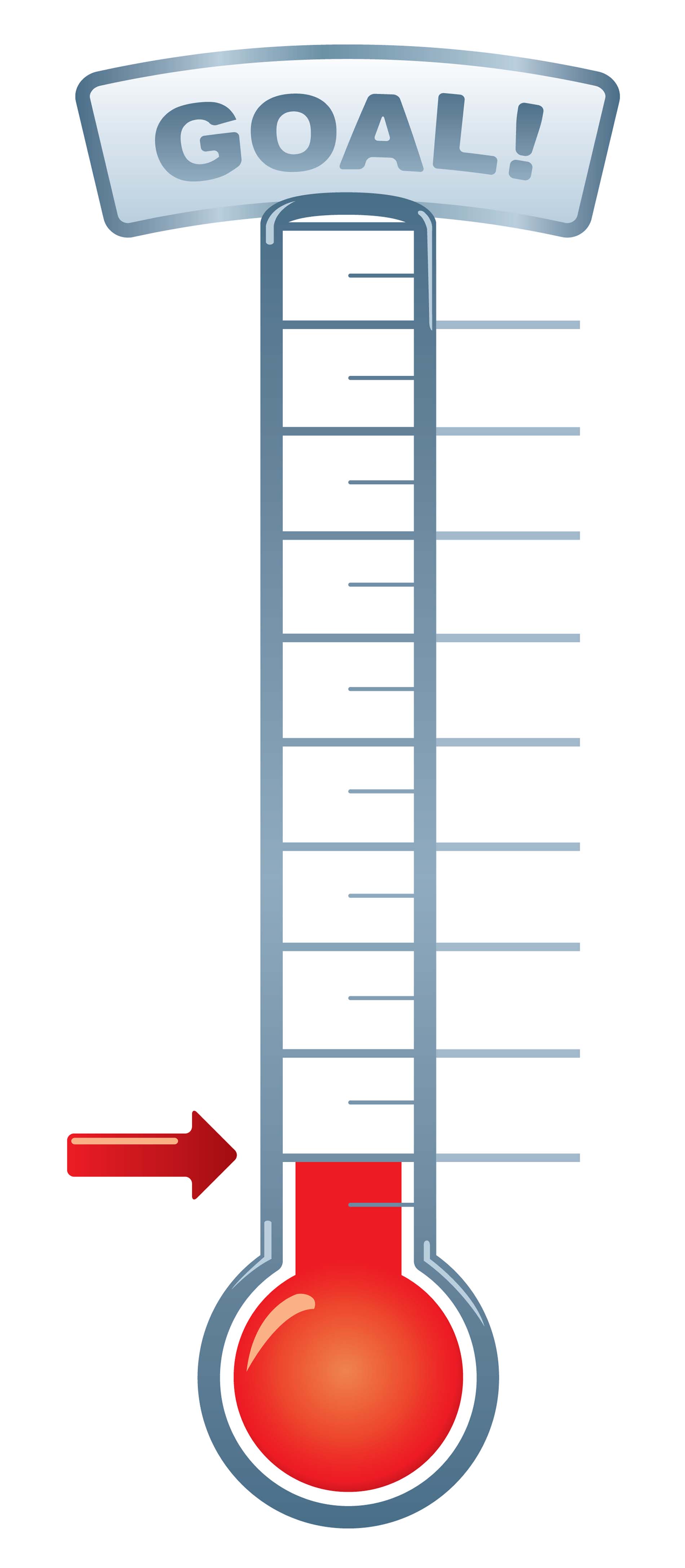 Thermometer Template For 100 Cliparts.co