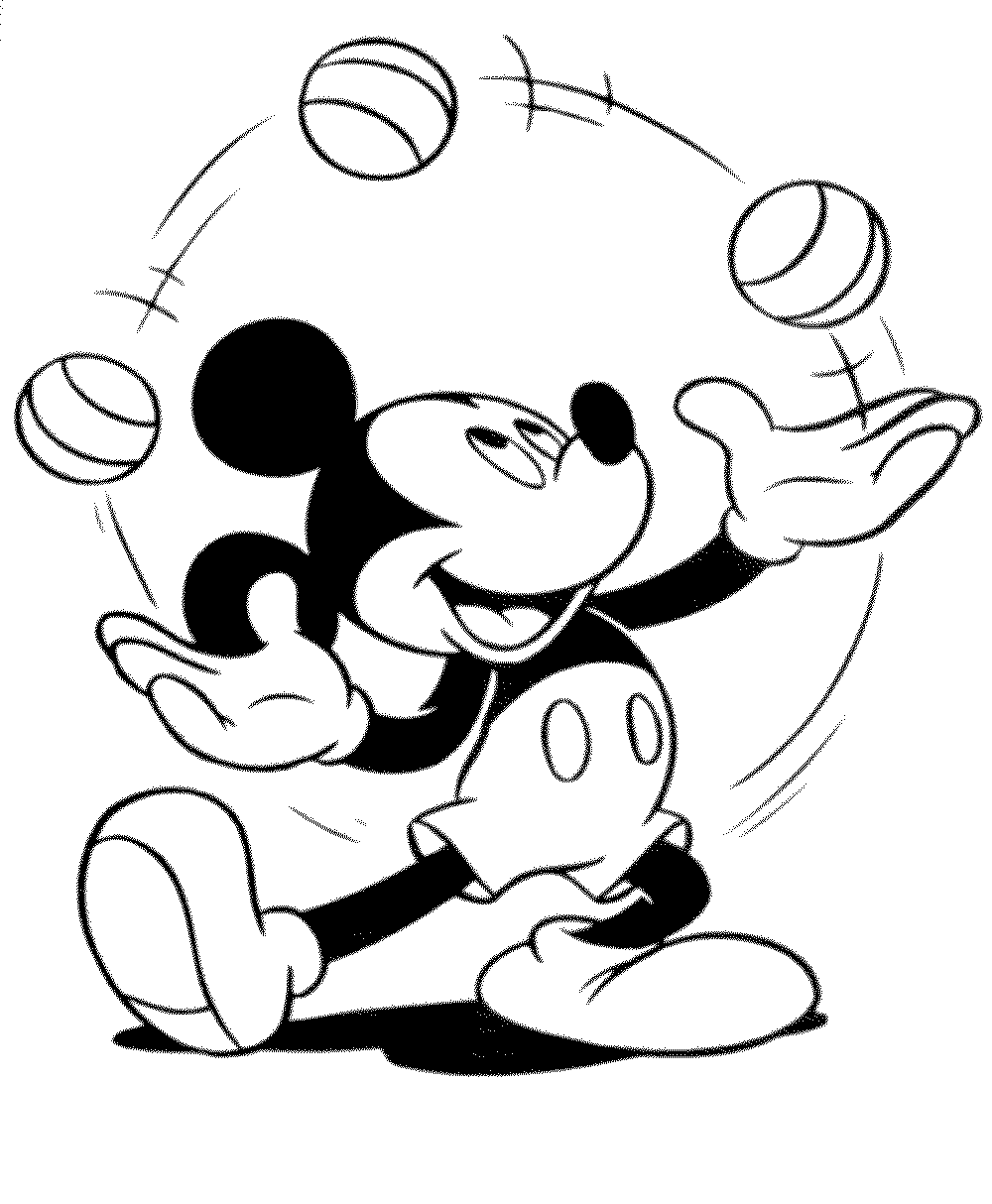 Free Printable Mickey Mouse Clubhouse Coloring Pages