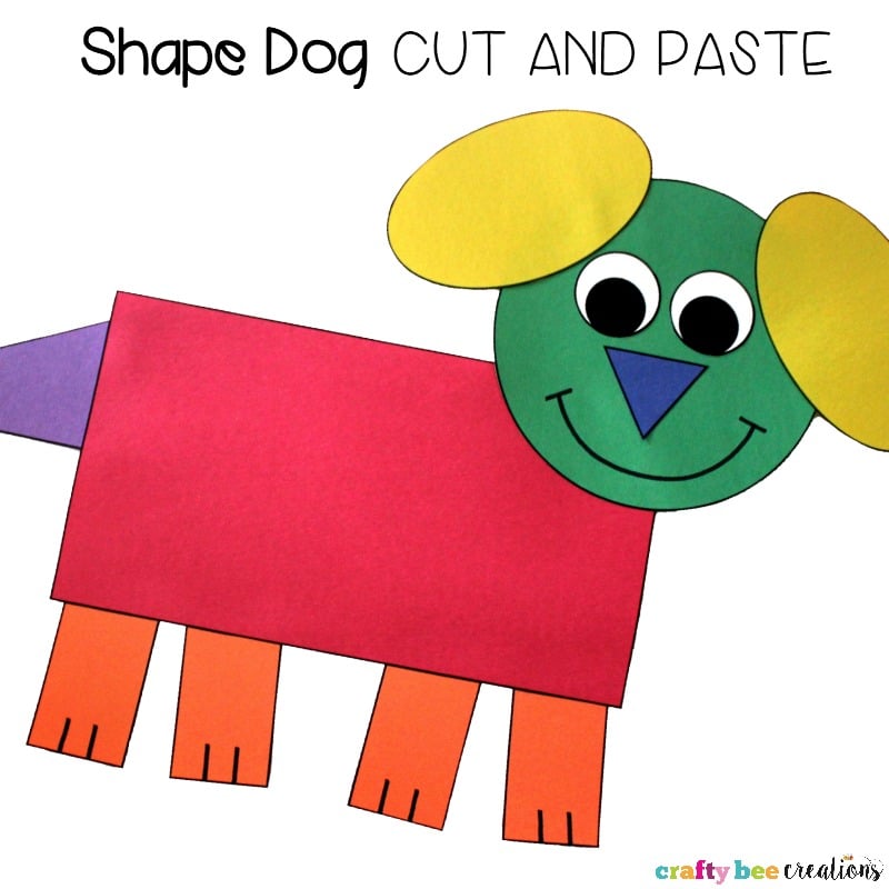 Shape Animal Crafts - Crafty Bee Creations