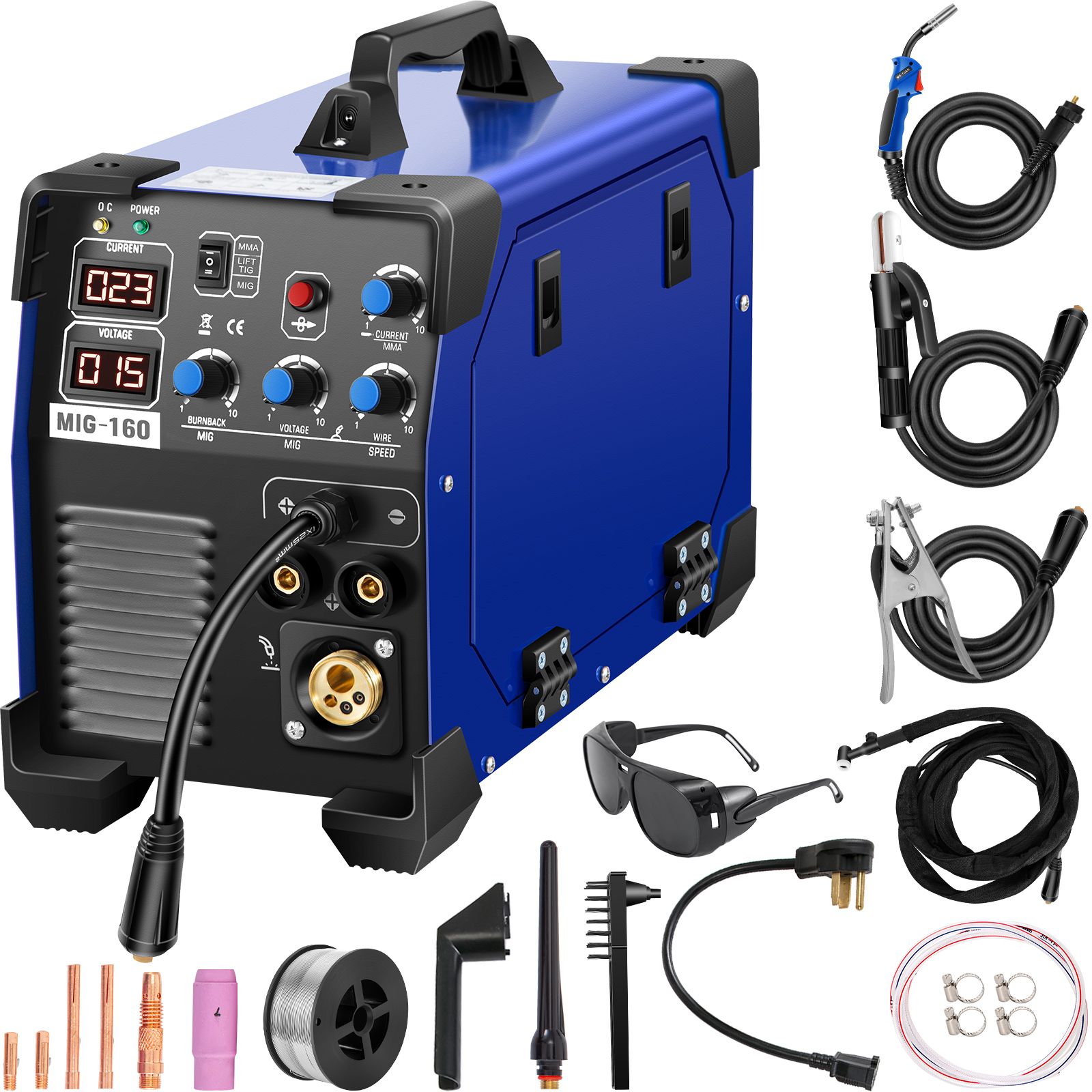 Great quality IGBT 3-IN-1 Combo MIG-TIG-MMA WELDING MACHINE Multi