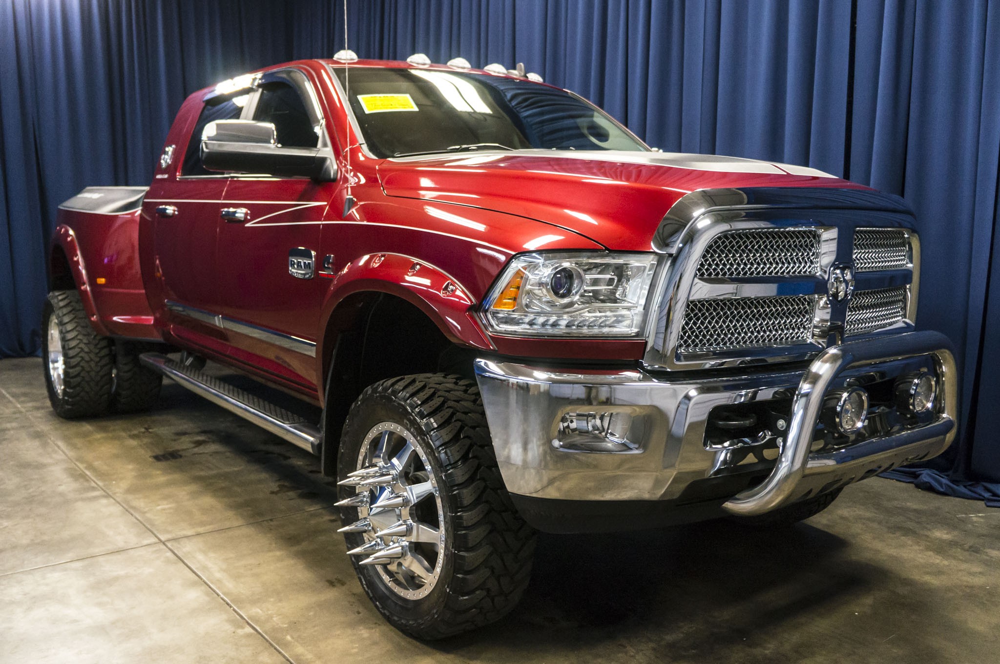 Used Lifted 2013 Dodge Ram 3500 Longhorn Dually 4x4 Diesel Truck For