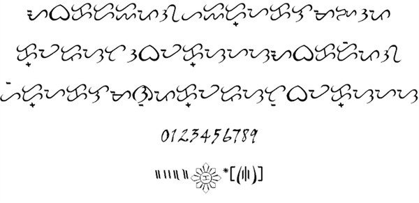 Baybayin Modern Script Font free download