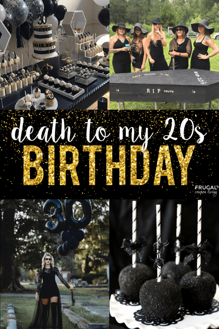 How to Host a Death to my Youth Funeral with 30th Party Ideas