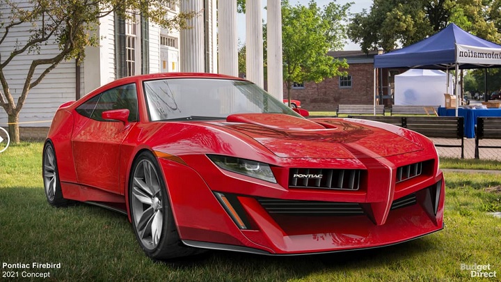 Rendering Imagines What A Modern Day Pontiac Firebird Might Look Like