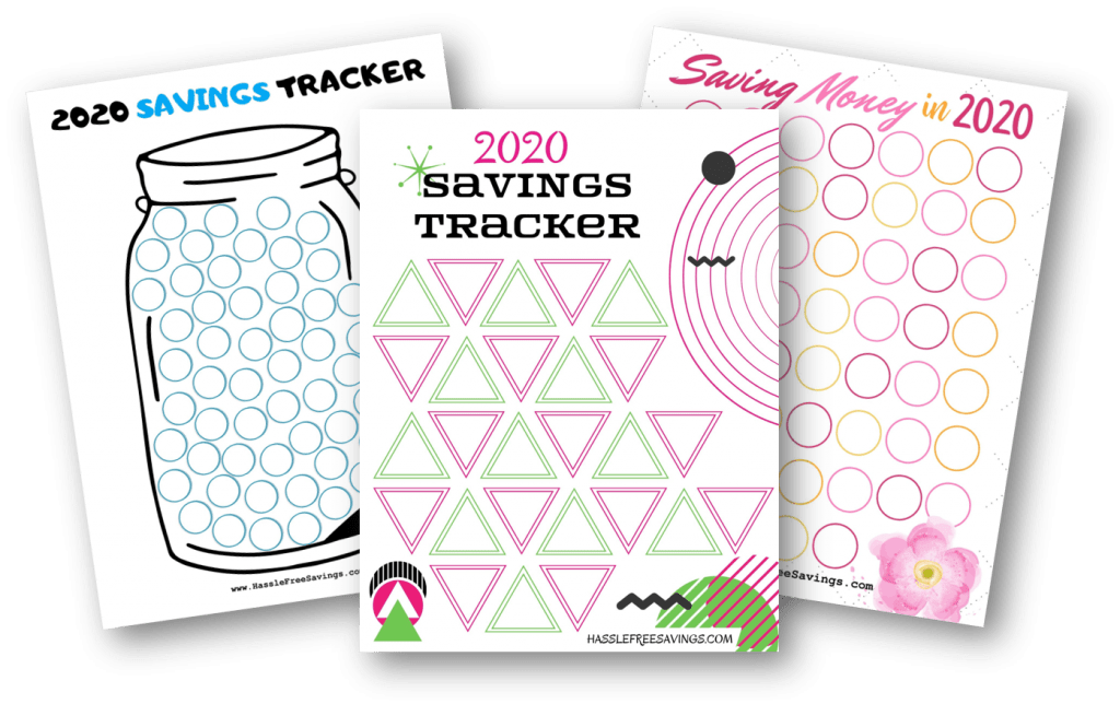 2020 Money Saving Challenges with Free Printables HassleFree Savings