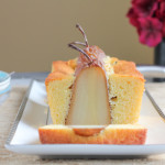 Poached Pear Bread for #SundaySupper