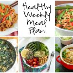 Healthy Weekly Meal Plan 1.21.17