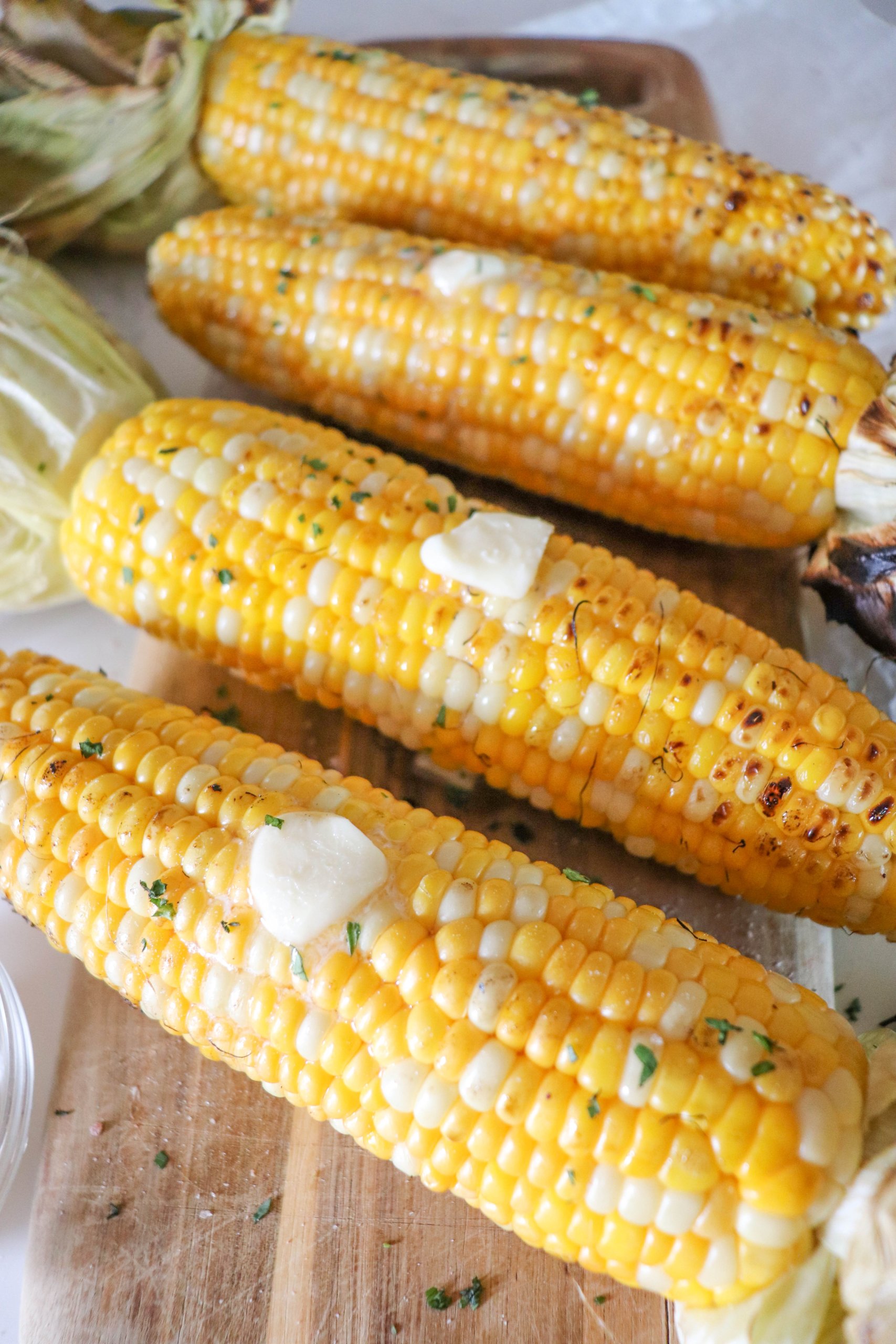 Grilled Corn in the Husk