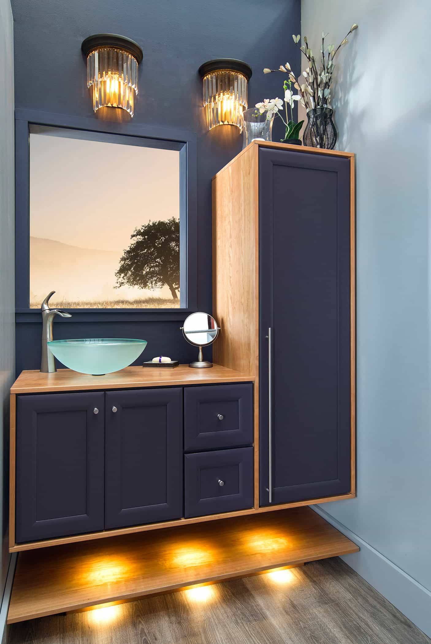 Floating Your Vanity A bathroom improvement that’s freeing and creative