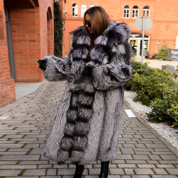 Fox Fur Coat Fashion