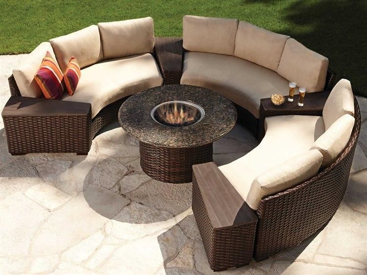 Lloyd Flanders Contempo Wicker Fire Pit