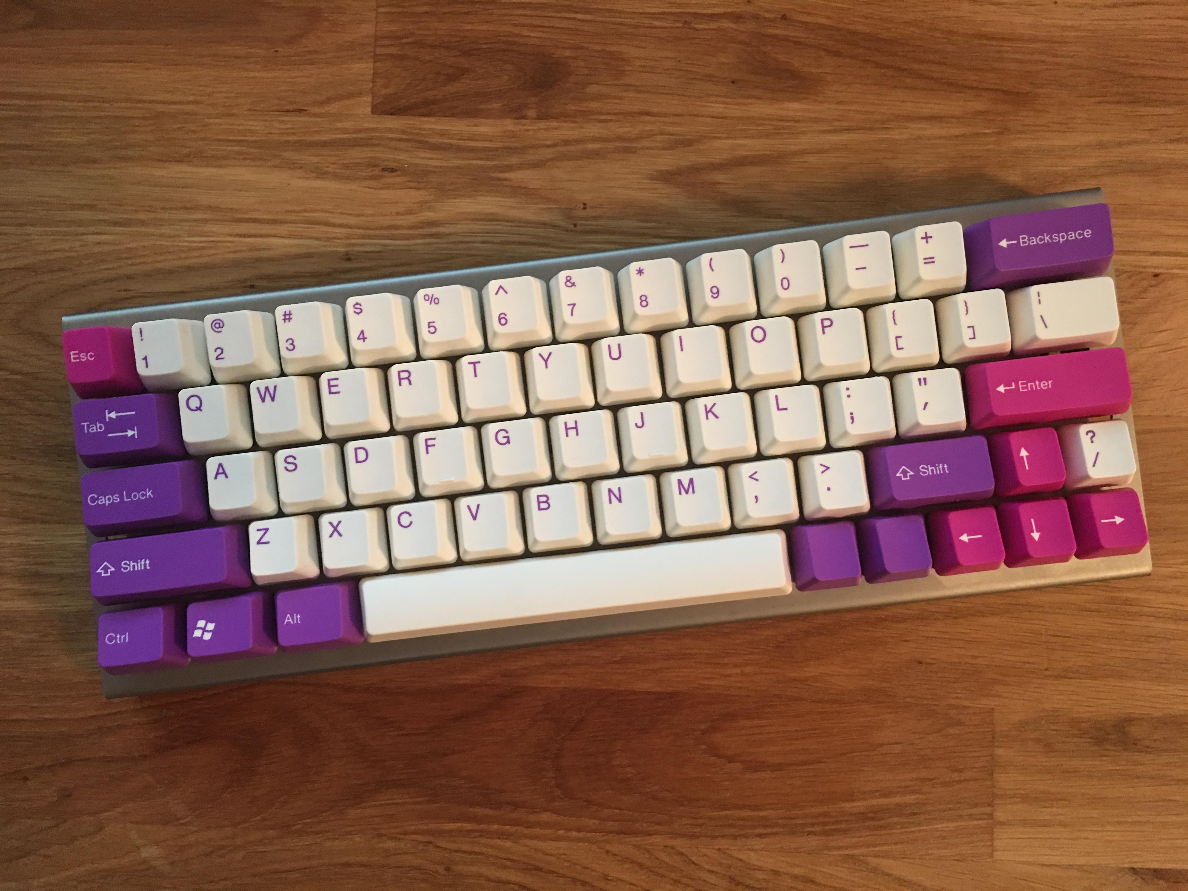 XD60 build, 60 with arrow keys on the cheap