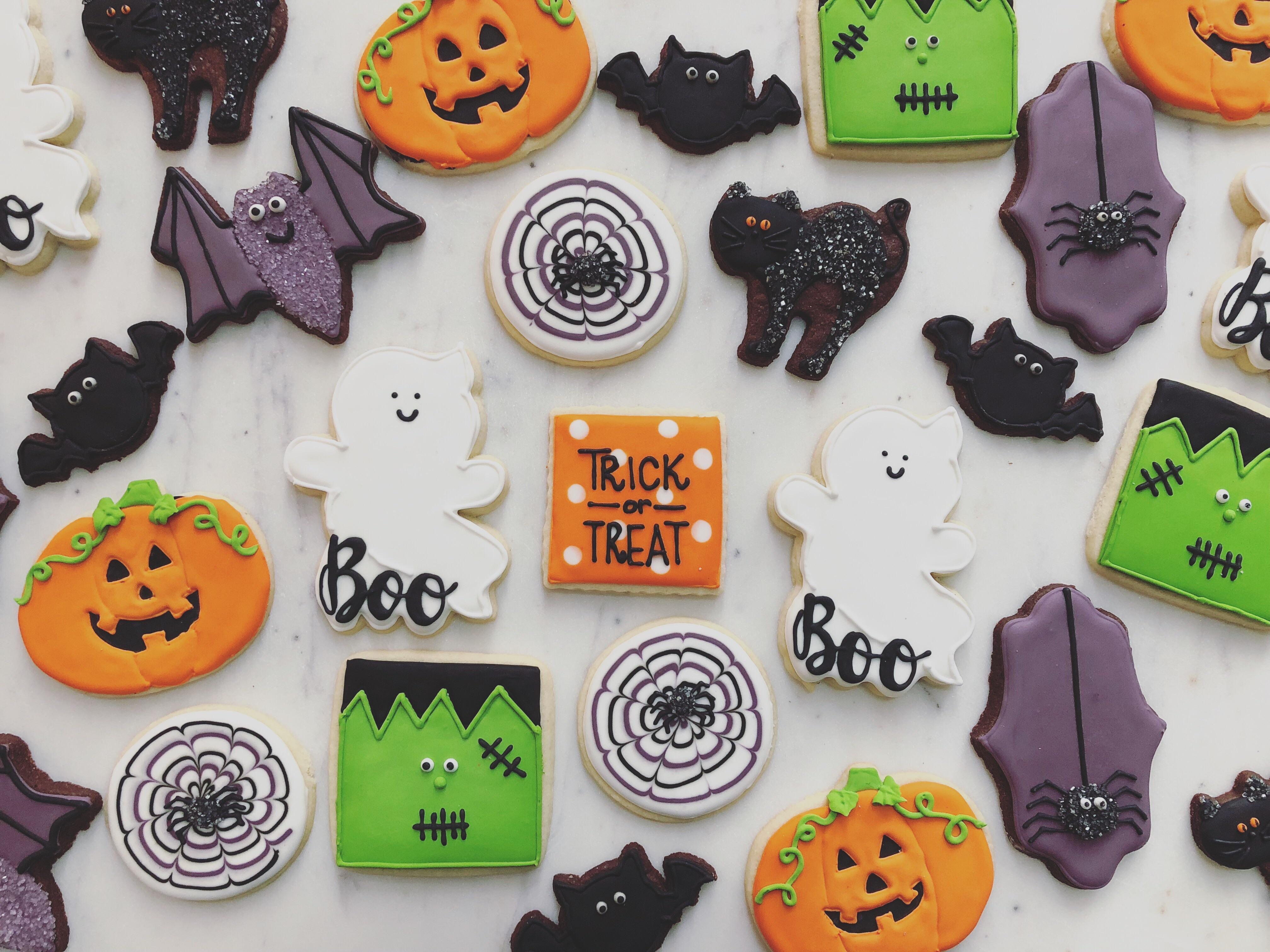 [Homemade] Halloween sugar cookies food