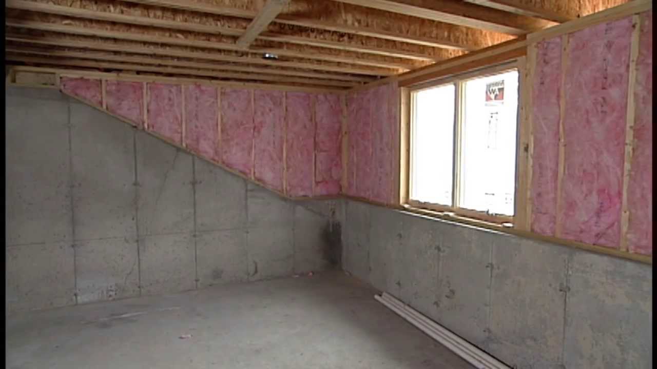 How to Prevent Moisture Damage in a Basement Wall YouTube