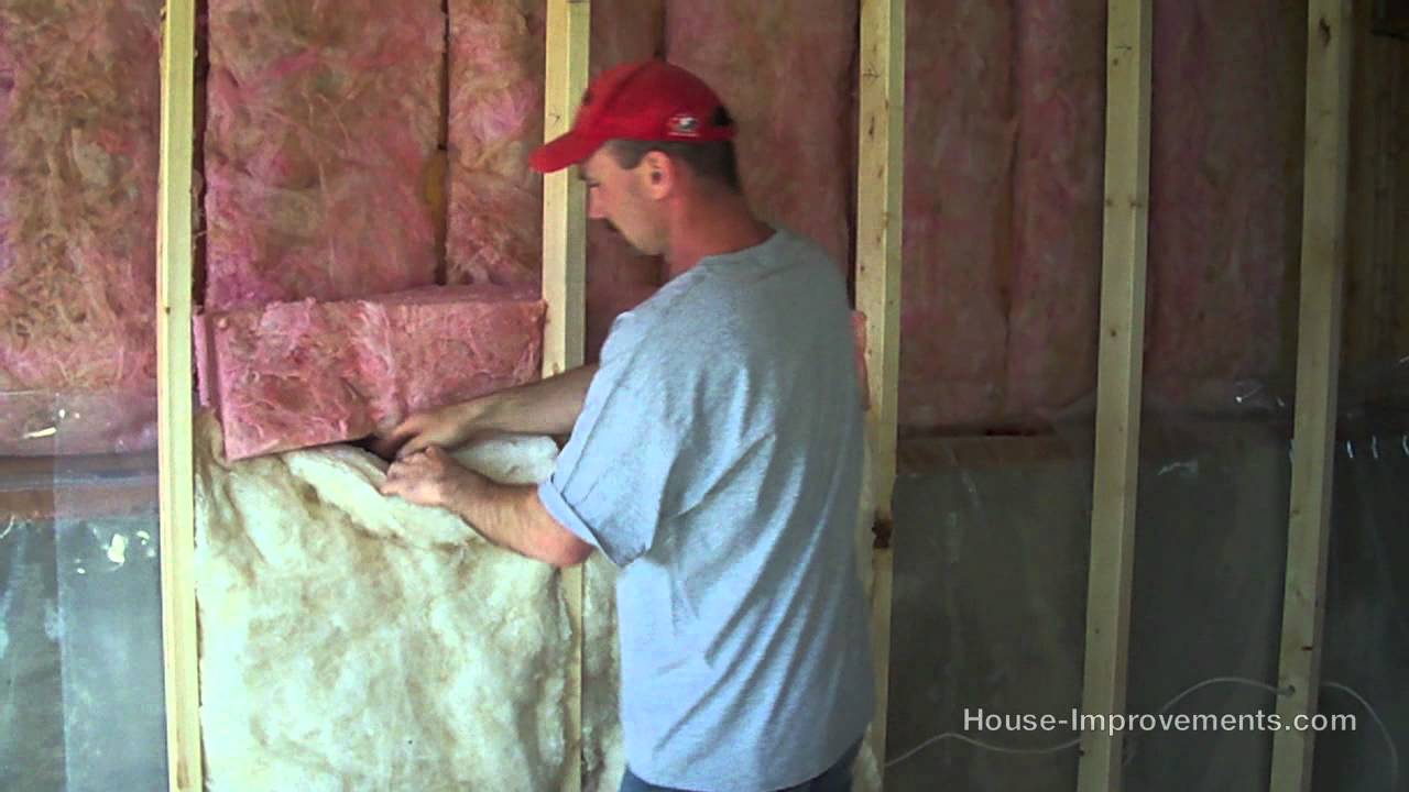 How To Install Fiberglass Batt Insulation & Vapor Barrier