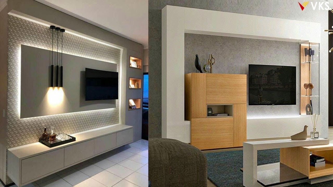 LCD TV Wall Unit Design Ideas Modern TV Design Living Room