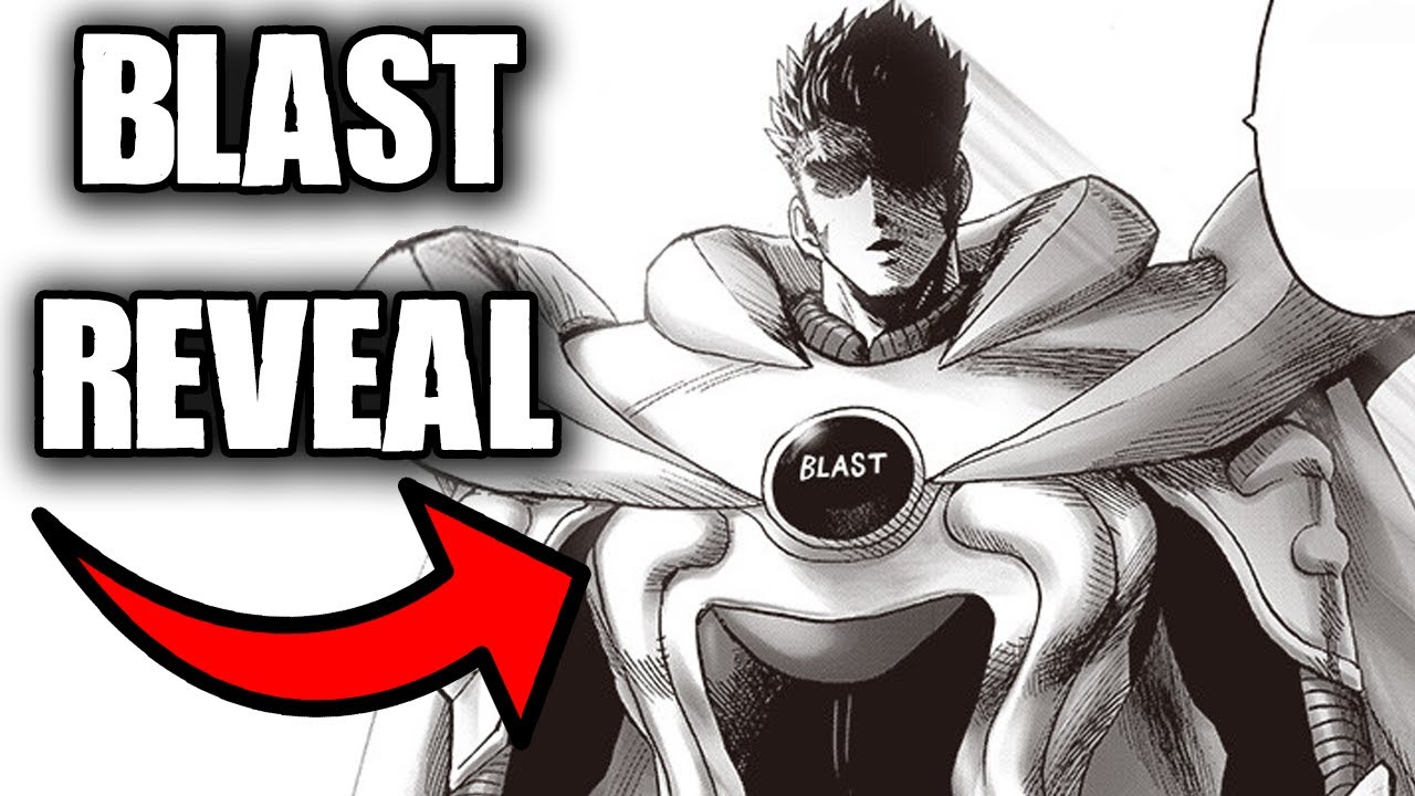 One Punch Man Blast Colored