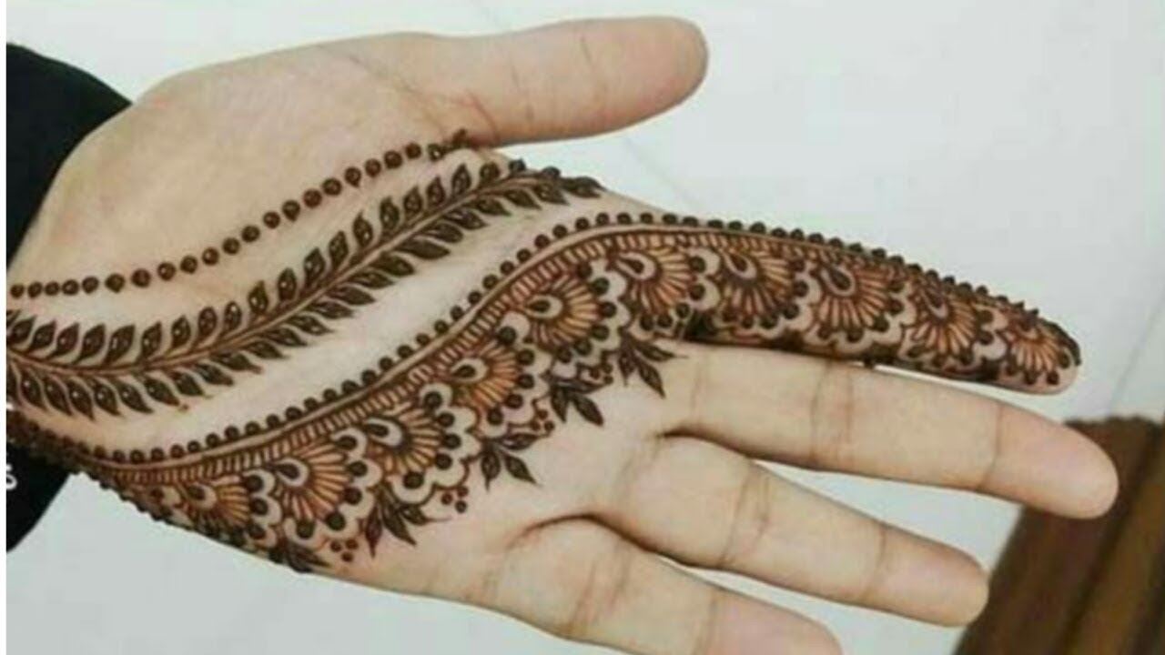 Easy Mehndi Design For Left Hand Front Side Novocom Top