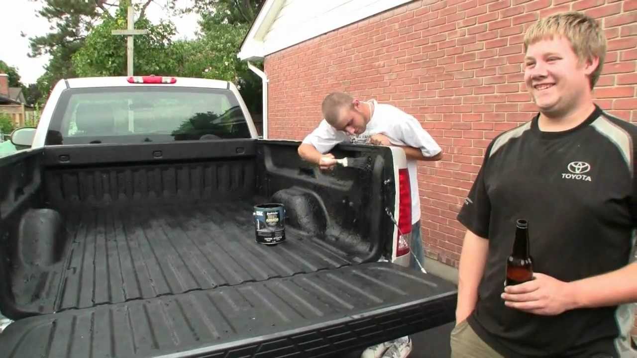 Diy Truck Bed Liner Colors Spray In Bed Liner Cost in 2020 Truck