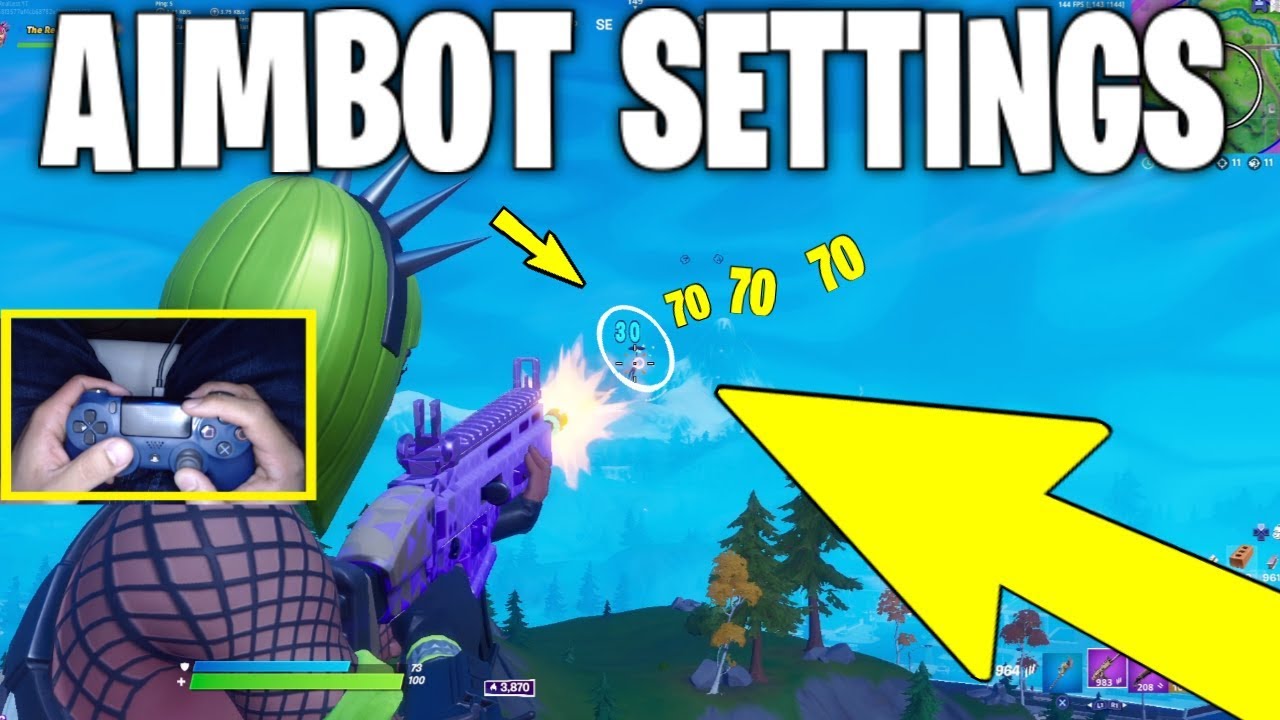 Aimbot Fortnite Ps4 Settings NEW GAME UPDATE! + Best Exponential