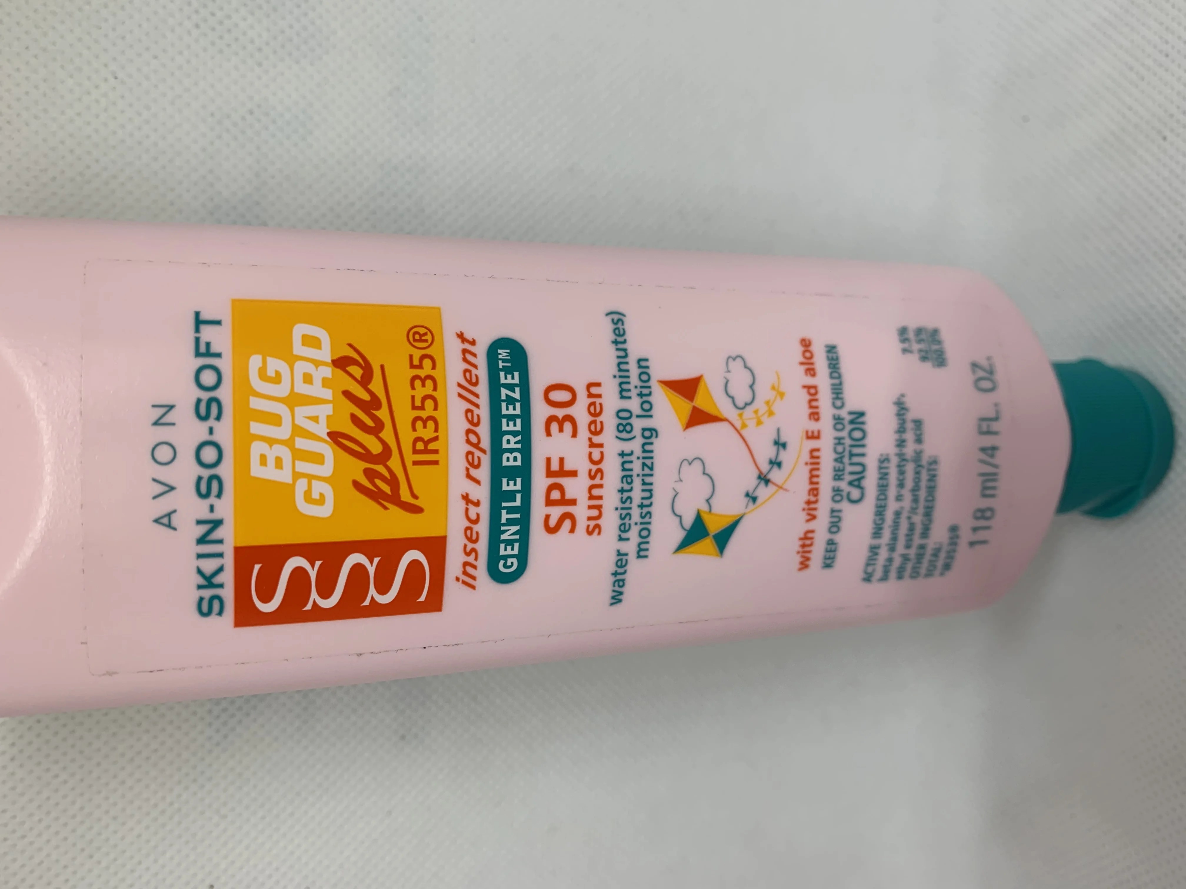 Avon SkinsoSoft Bug Guard Plus Gentle Breeze SPF30 Insect Repellent