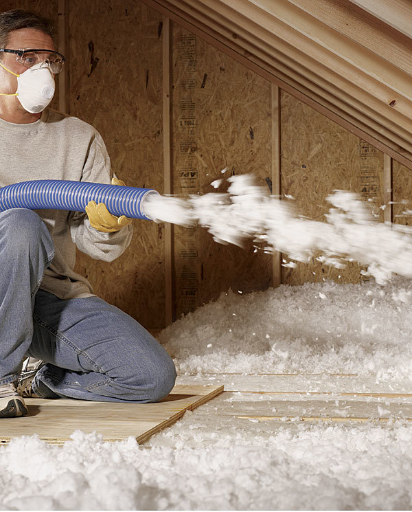 Blown Insulation For Attics Fiberglass