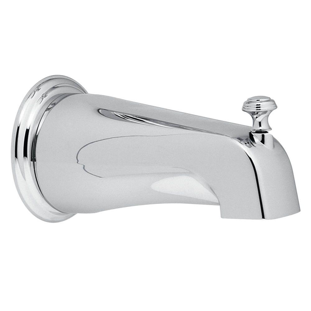 MOEN Monticello Diverter Tub Spout with Slip Fit Connection in Chrome