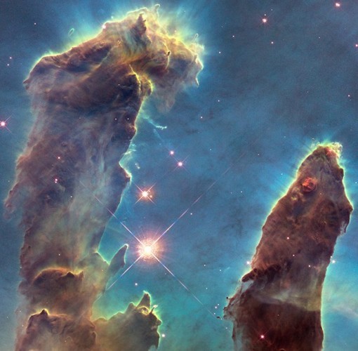 These pictures of the 'Pillars of Creation' are INCREDIBLE