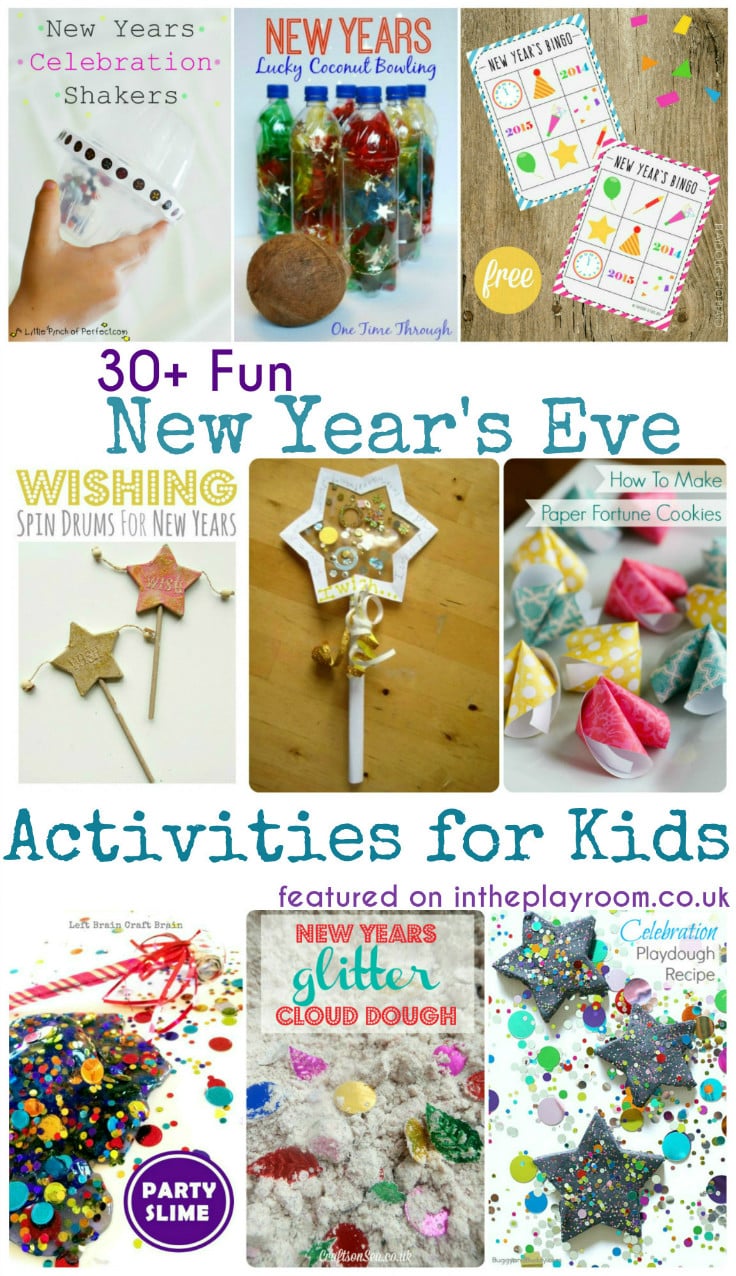 New Years Eve Activities for Kids - In The Playroom