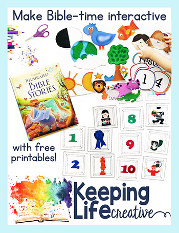 Printable Bible stories by Keeping Life Creative