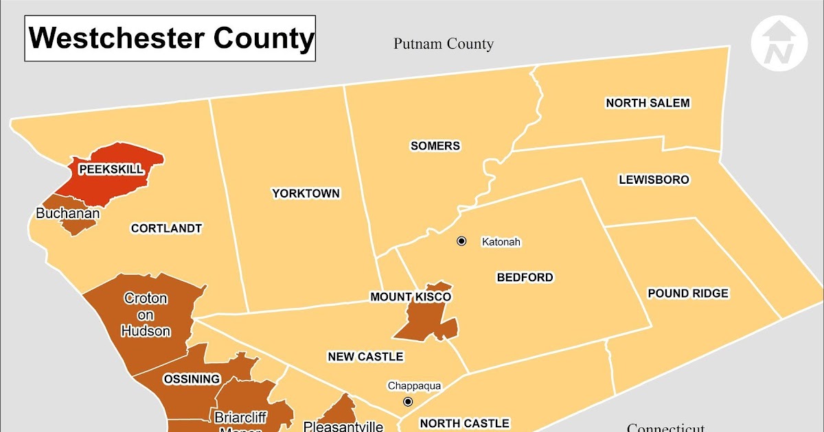 Map Of Westchester County New York Map Of Zip Codes