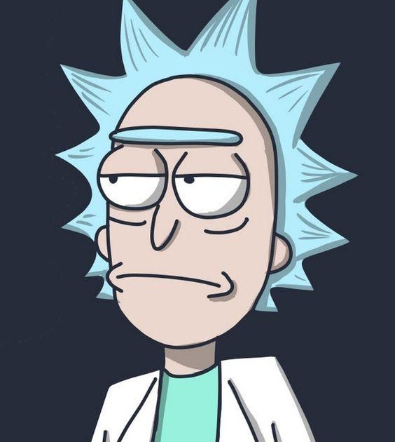 Rick And Morty Drip Drawing Rick and Morty wallpapers Rick and