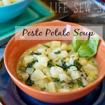 pesto potato soup