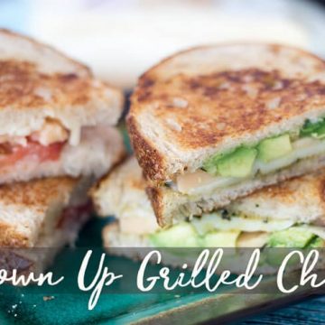 grown up grilled cheese