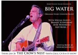 Big Water LIVE at the Crow's Nest