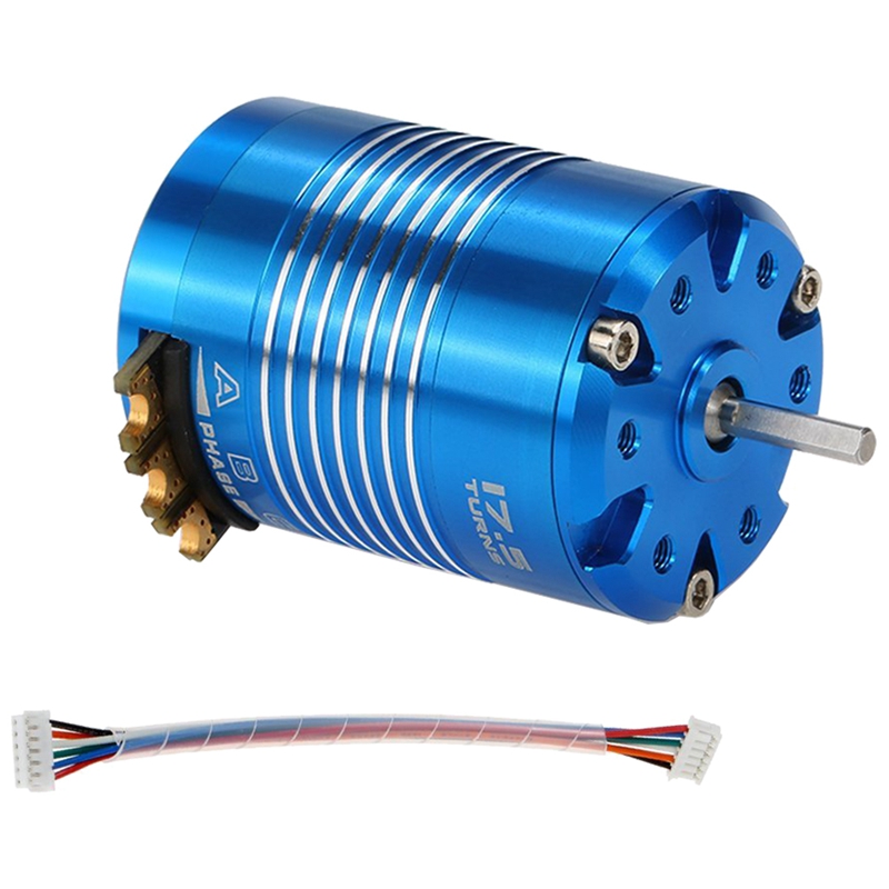 High Efficiency 540 17.5T 2200KV Sensored Brushless Motor for 1/10 RC